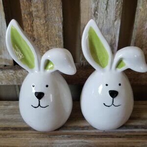 Easter Bunny Rabbit and Peeper Shakers